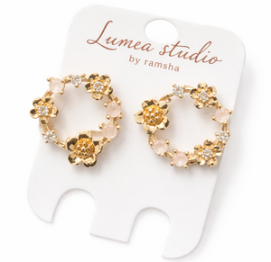 Gold Blossom Wreaths