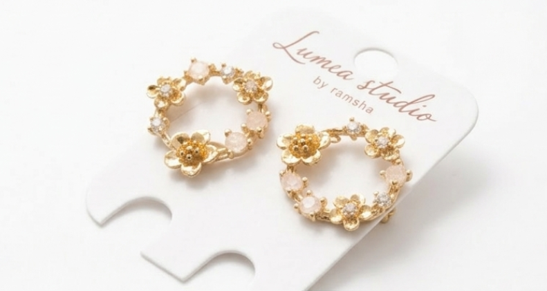 Gold Blossom Wreaths