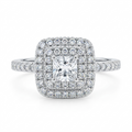Princess Pavé Ring