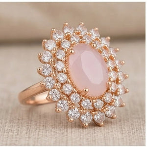 Rose Quartz Halo