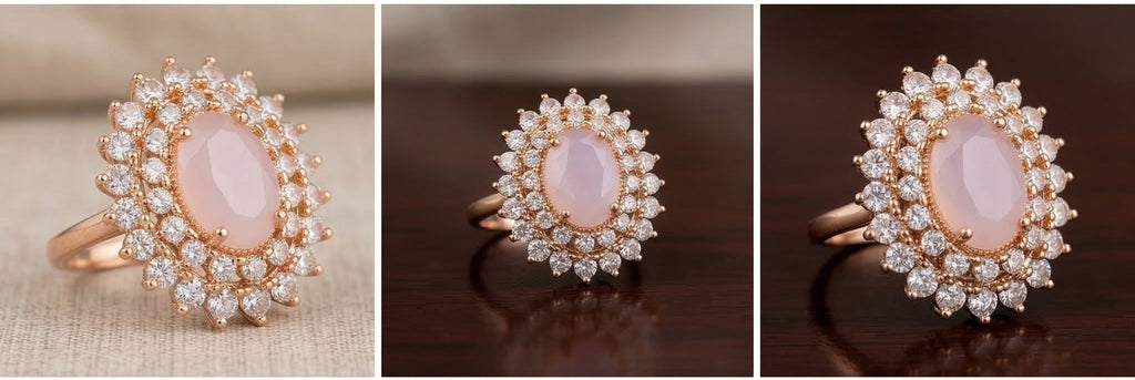 Rose Quartz Halo
