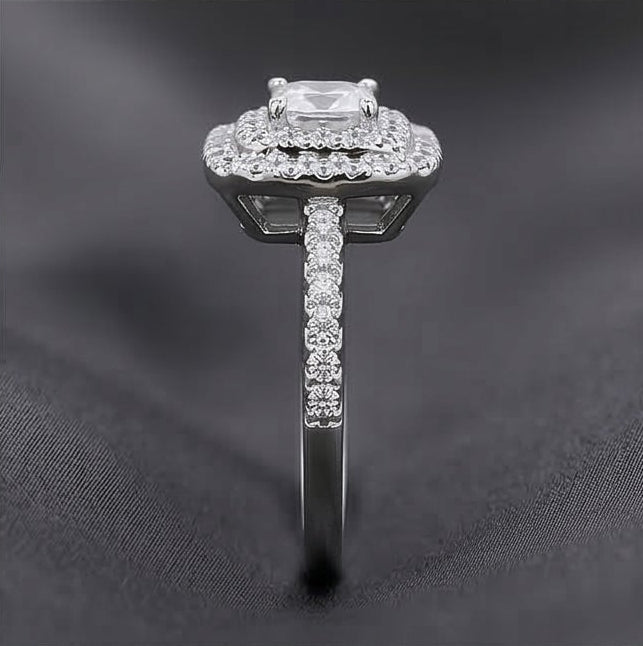 Princess Pavé Ring