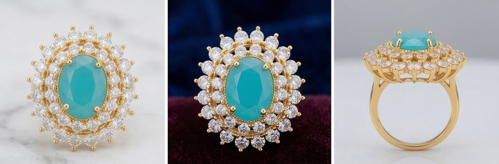 Turquoise Empress Ring