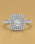Princess Pavé Ring