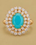 Turquoise Empress Ring