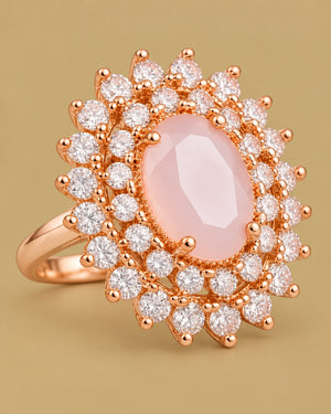 Rose Quartz Halo