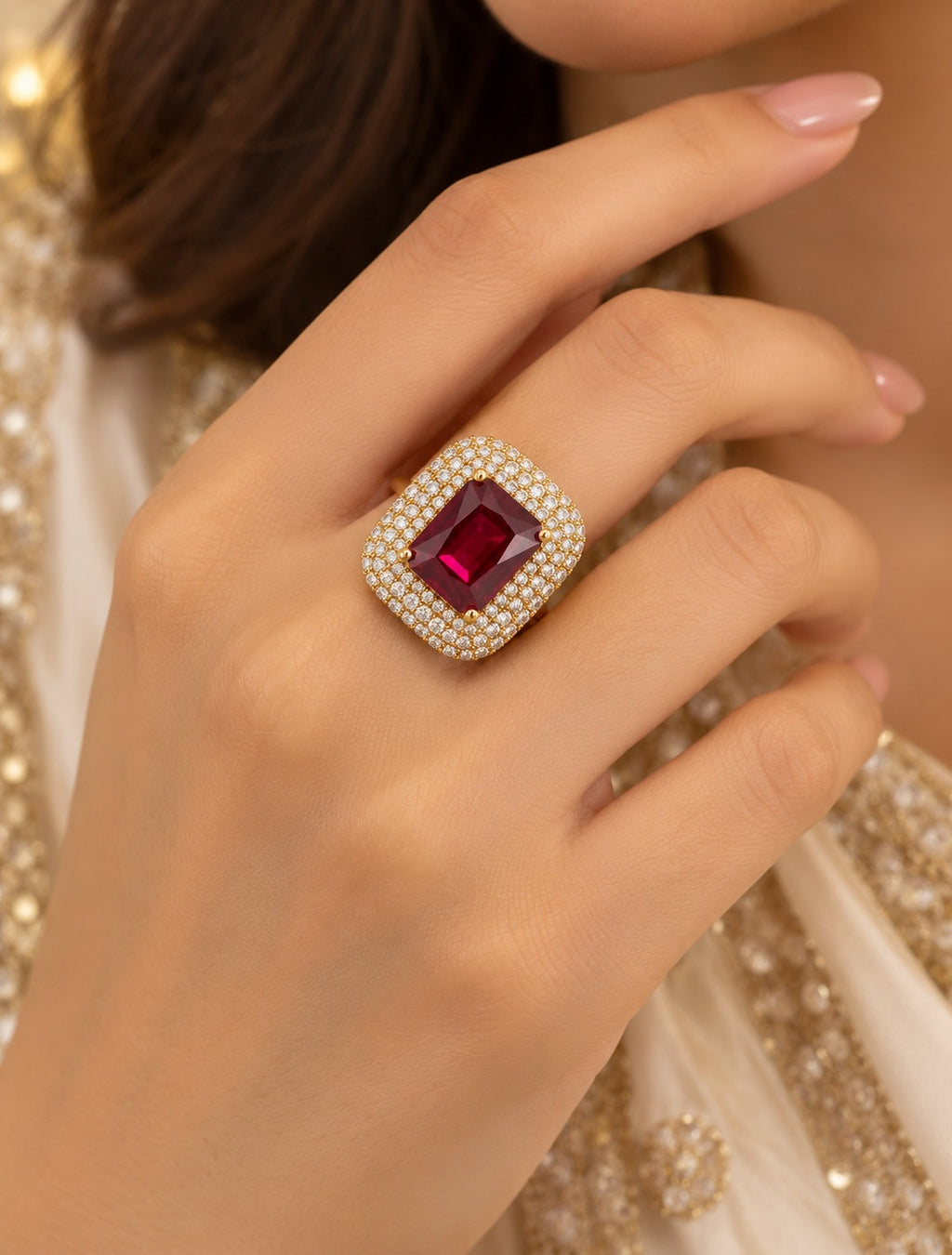 Crimson Emerald Halo