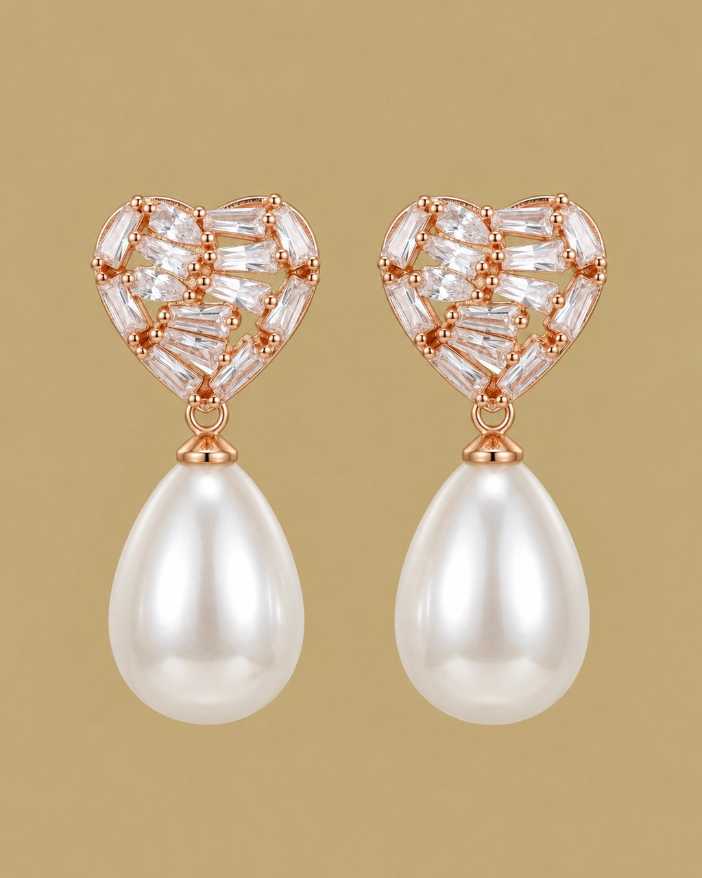 Pearl Heart Drops