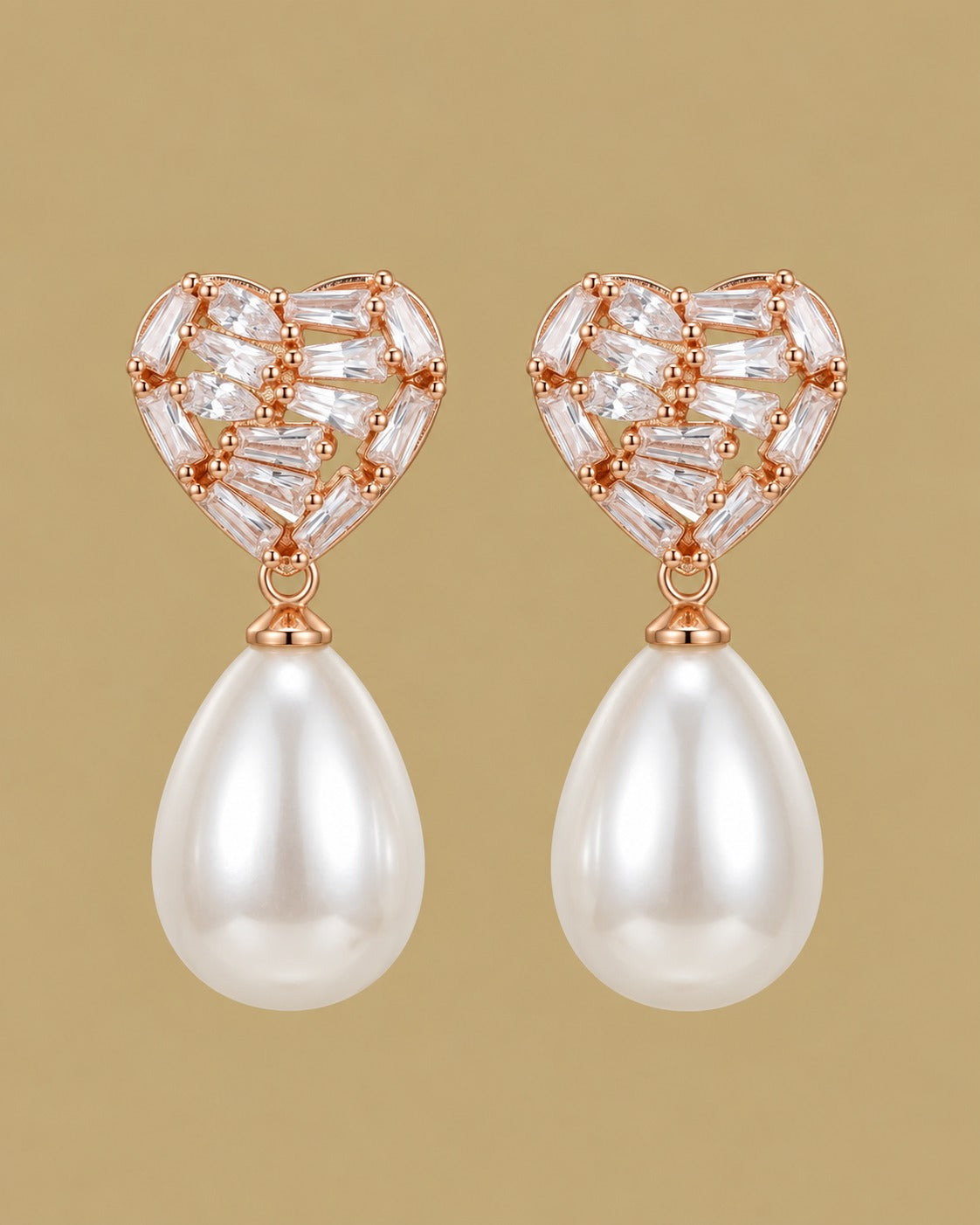 Pearl Heart Drops