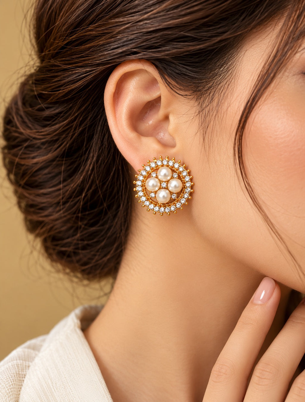 Pearl Radiance Stud