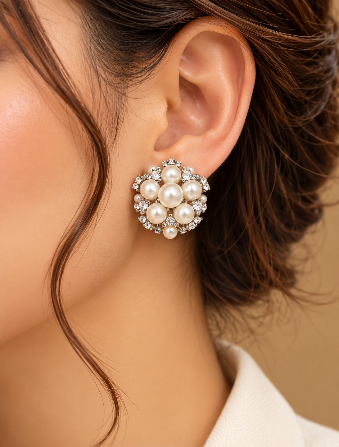 Ivory Pearl Stud