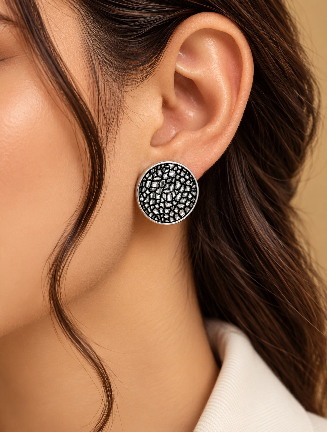 Mosaic Round Stud