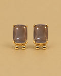 Smoky Taupe Studs