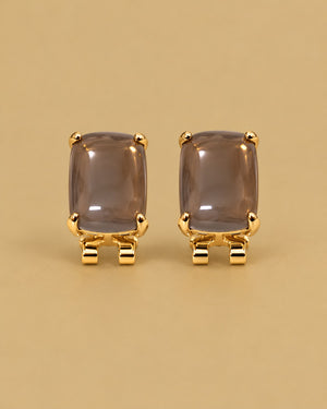 Smoky Taupe Studs