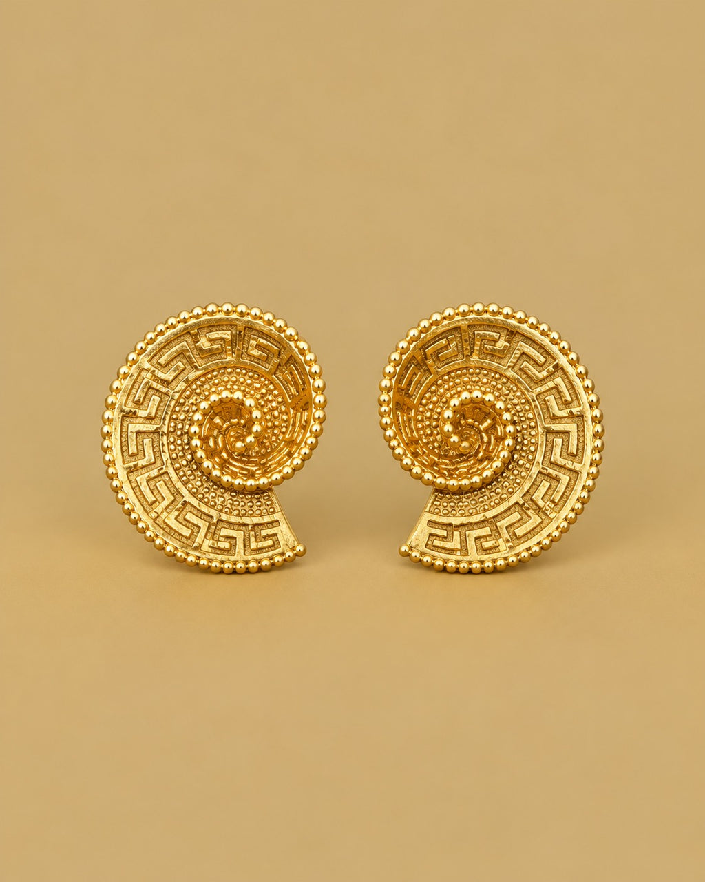Spiral Statement Studs