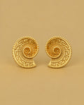 Spiral Statement Studs