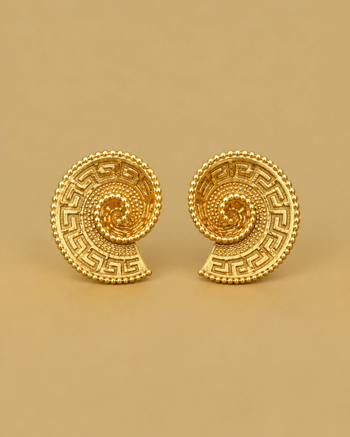 Spiral Statement Studs