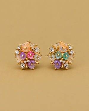 Pastel Floral Studs