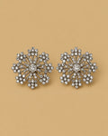 Crystal Snowflake Studs