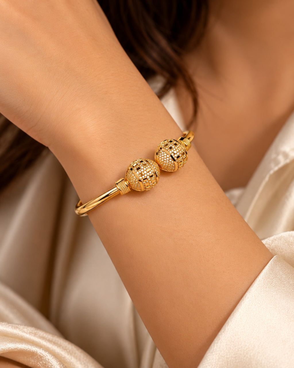 Luxe Crystal Bangle