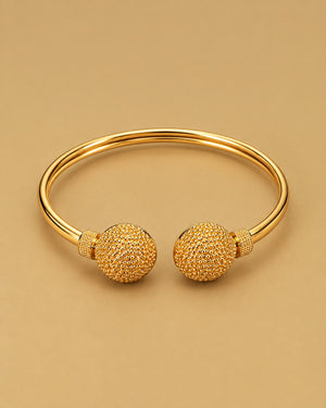 Orb Open Cuff Bangle