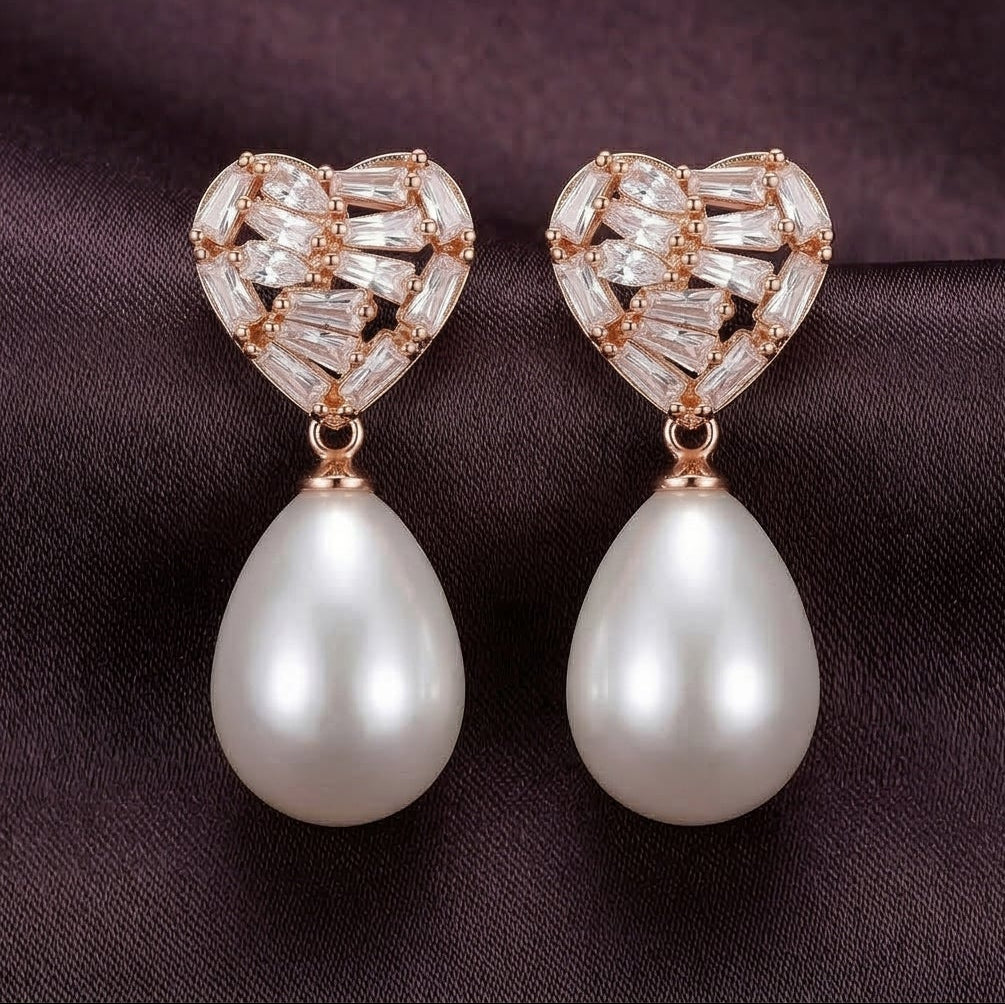 Pearl Heart Drops