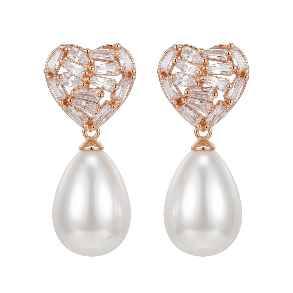 Pearl Heart Drops