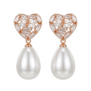 Pearl Heart Drops